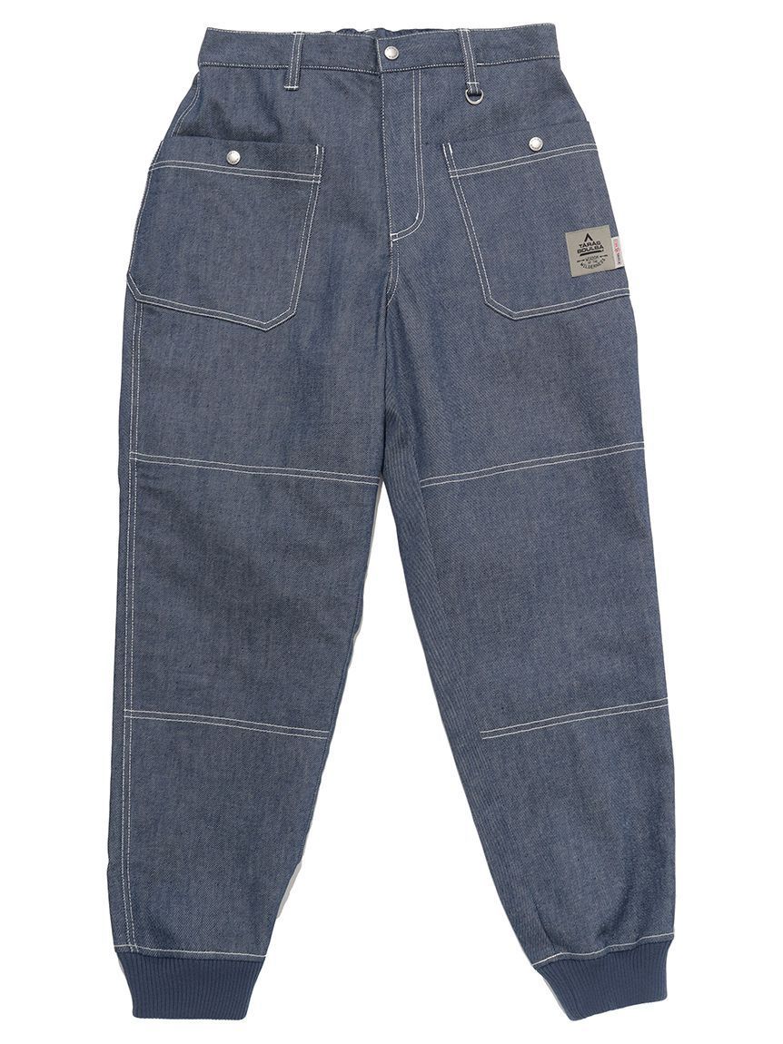 TB 丹寧束口褲 靛藍