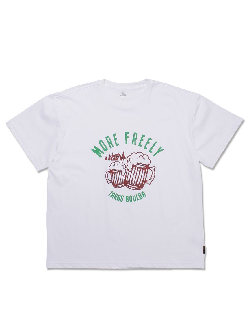 TB 啤酒塗鴉T-shirt 白