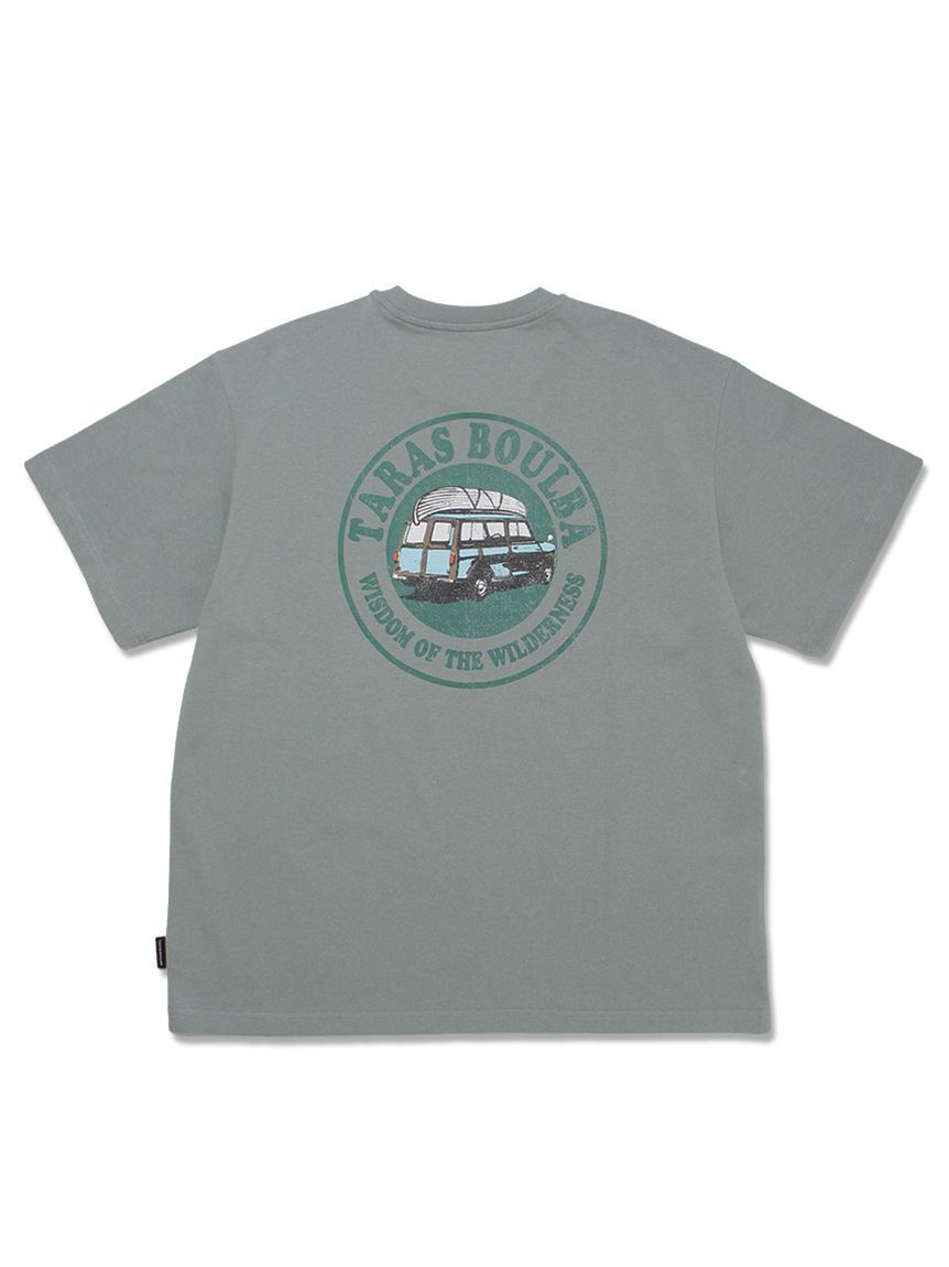 TB 汽車LOGO純棉T-shirt 綠