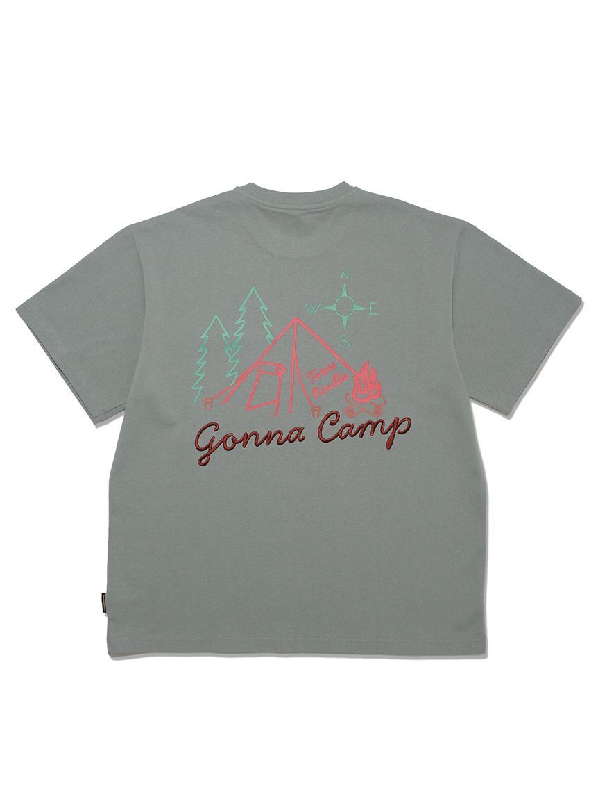 TB 露營塗鴉T-shirt 綠