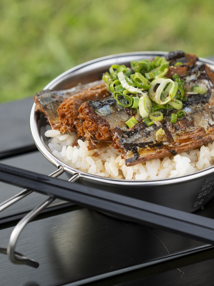 享受露營美食