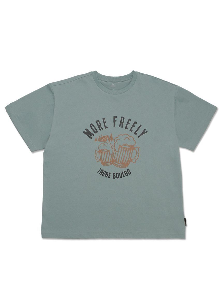 TB 啤酒塗鴉T-shirt 綠