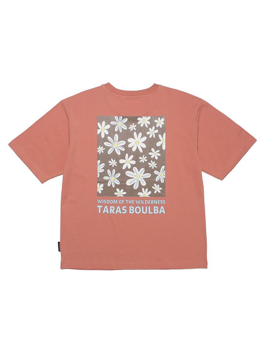 TB 天絲絨女款花漾 T-shirt 粉