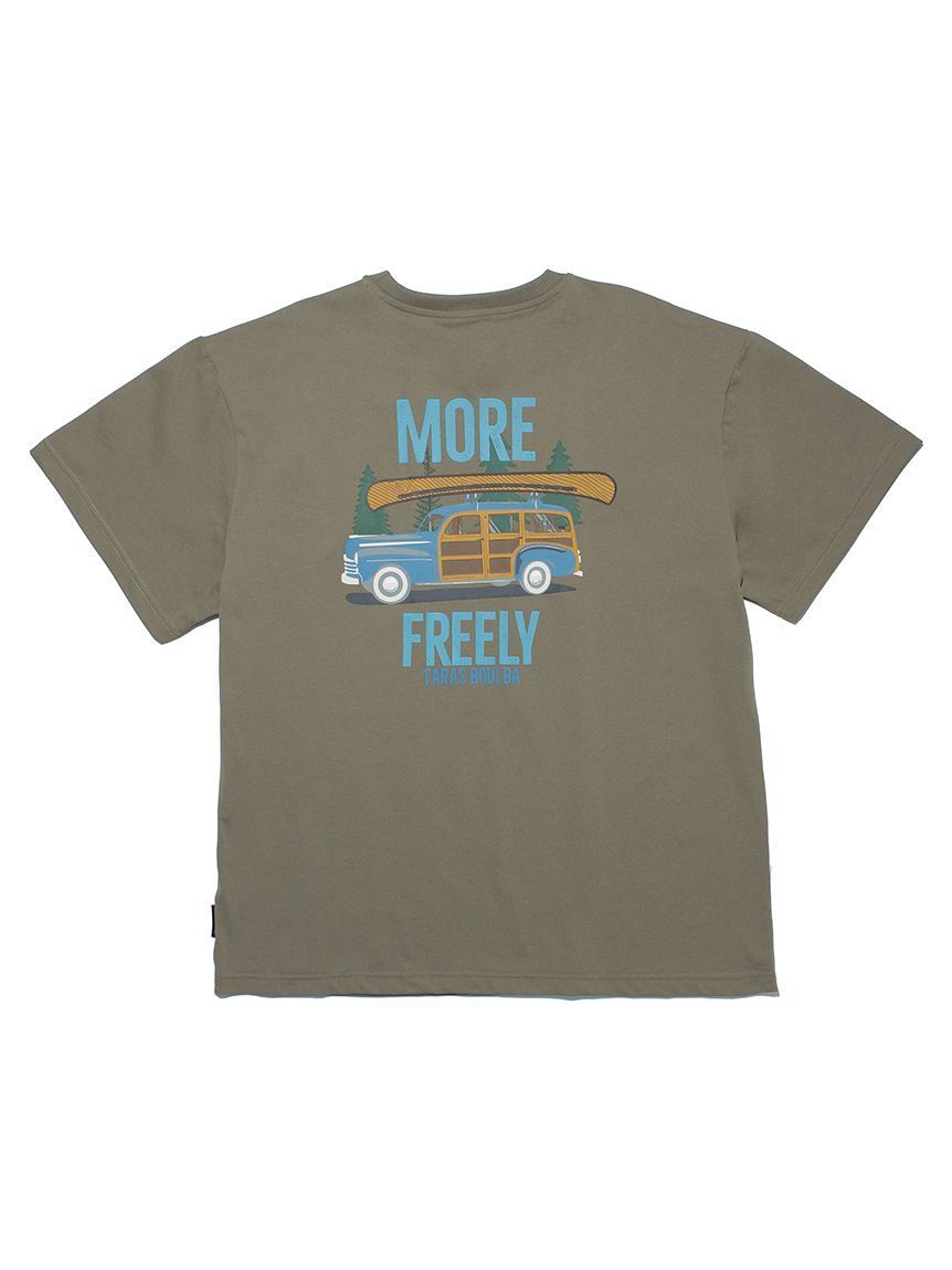 TB 汽車塗鴉T-shirt 灰