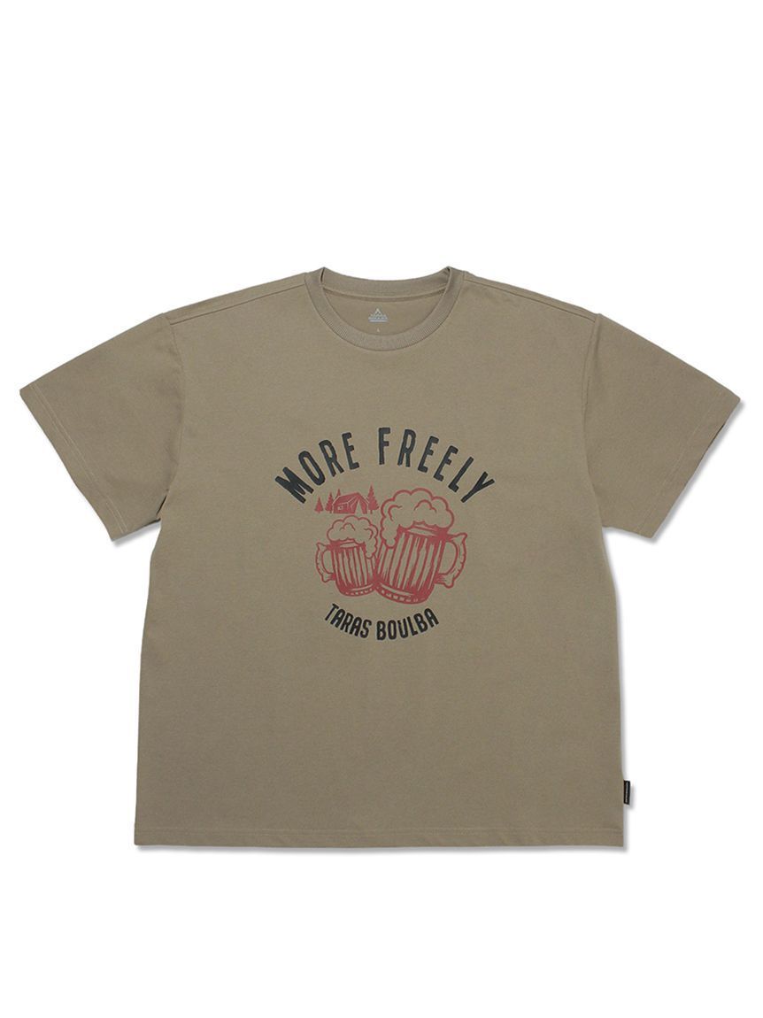 TB 啤酒塗鴉T-shirt 灰