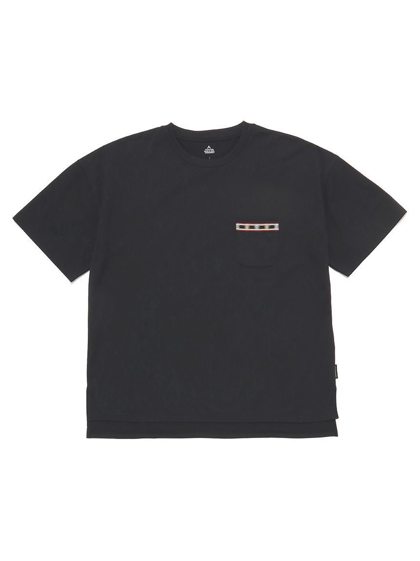 TB 女款口袋T-shirt 黑