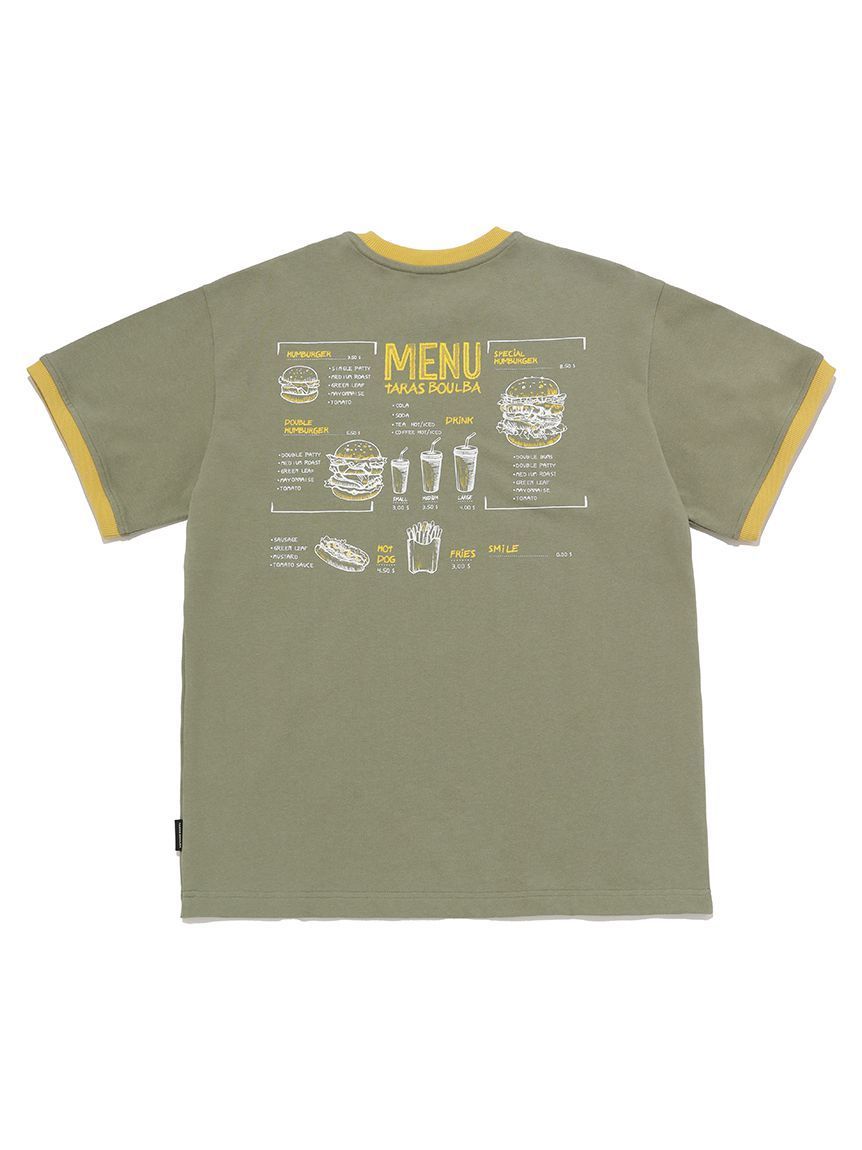 TB 食物印花純棉T-shirt 薄荷綠