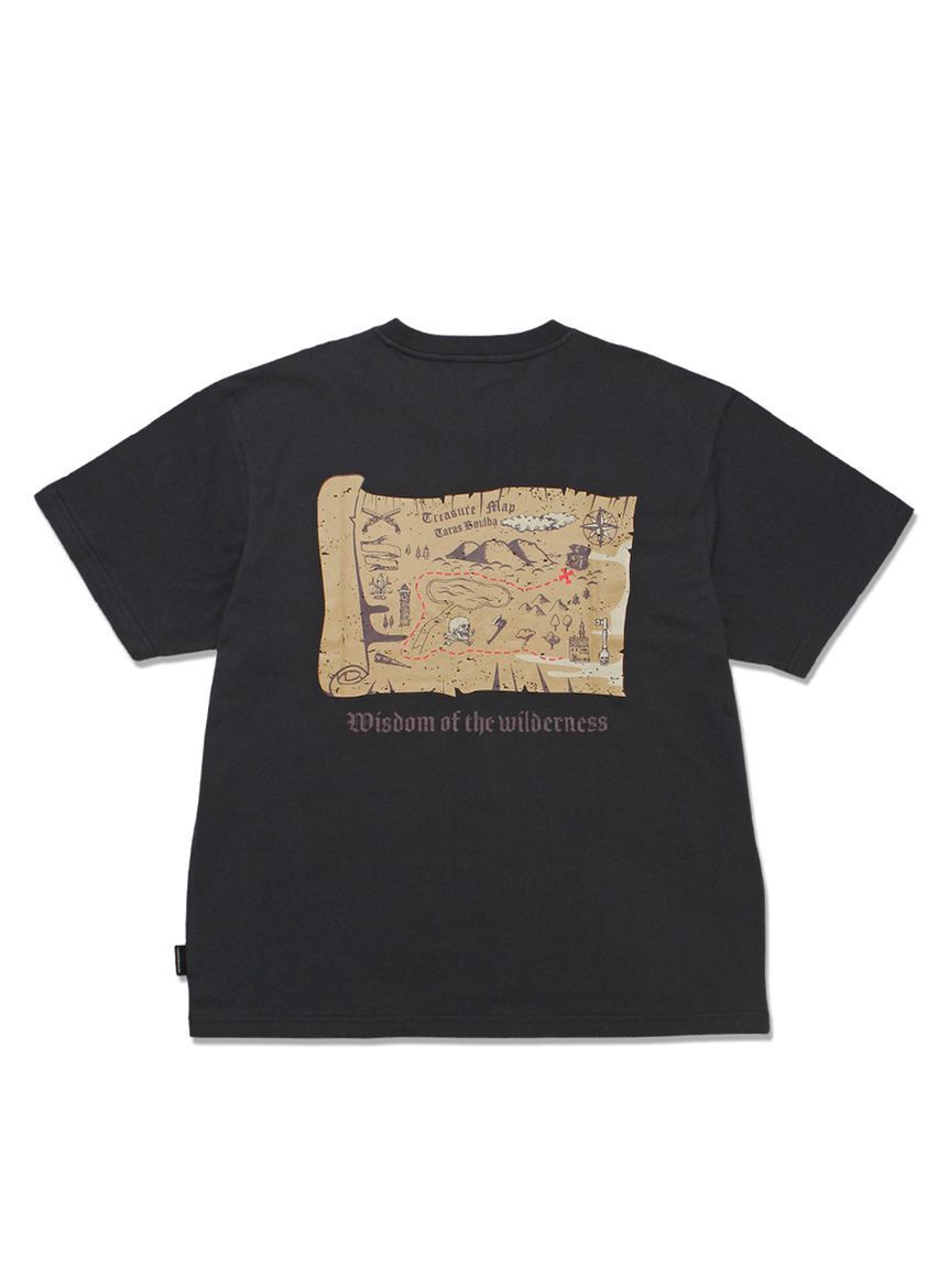 TB 海盜塗鴉天竺棉T-shirt 灰