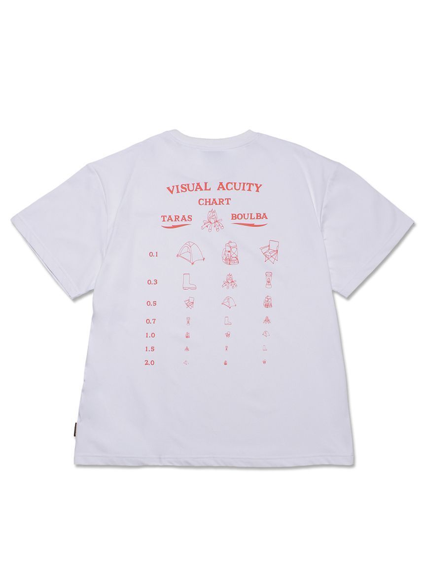 TB 視力測試塗鴉T-shirt 白