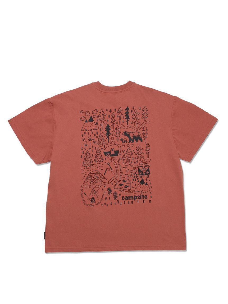 TB CAMP塗鴉T-shirt 紅