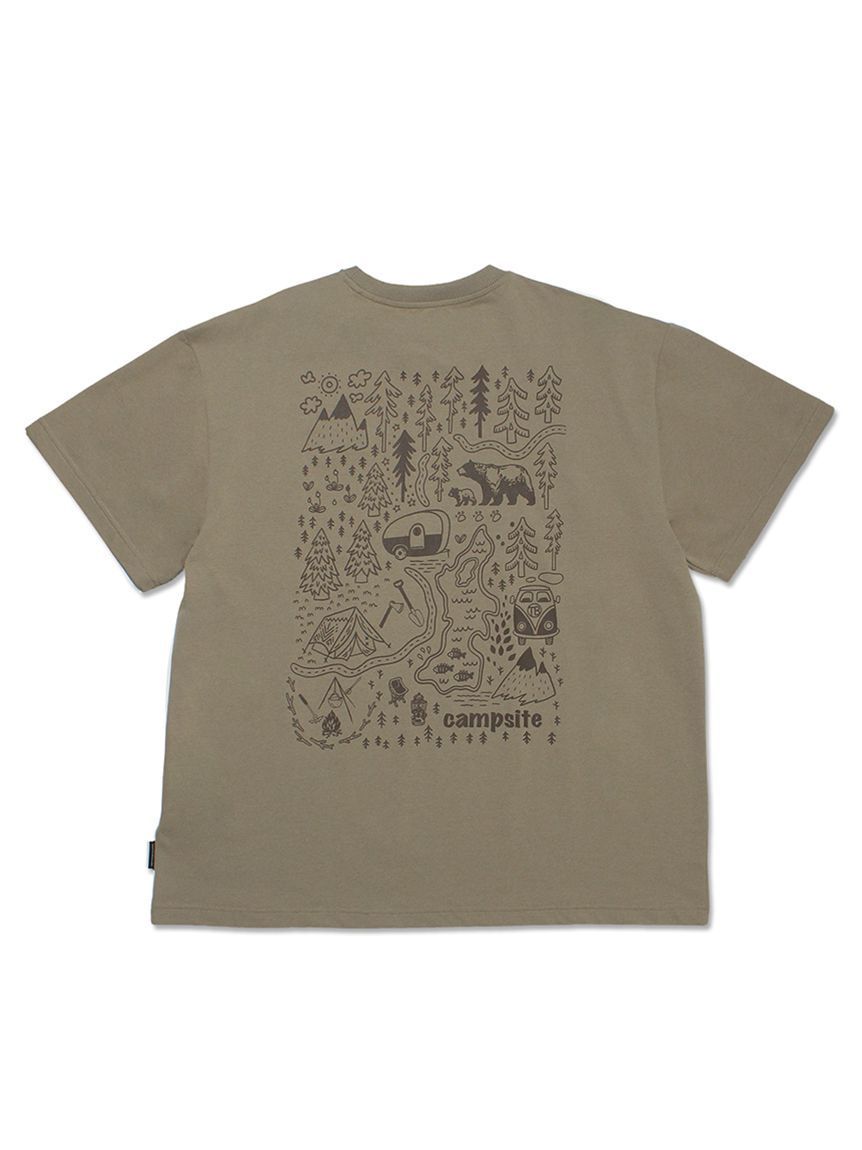 TB CAMP塗鴉T-shirt 灰