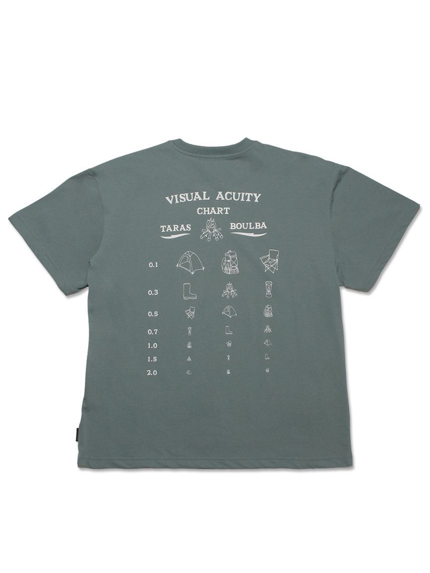 TB 視力測試塗鴉T-shirt 綠