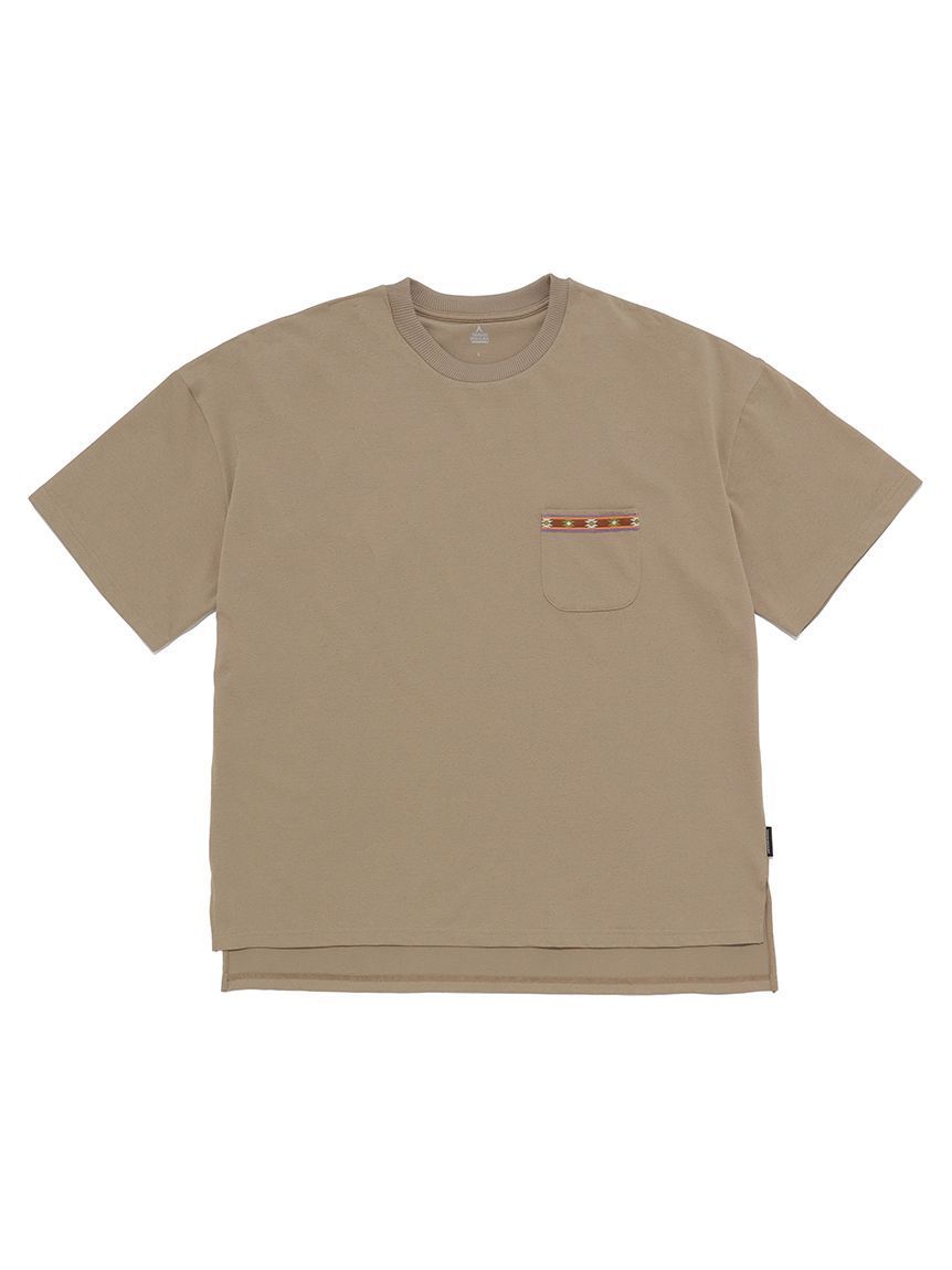 TB 女款口袋T-shirt 灰