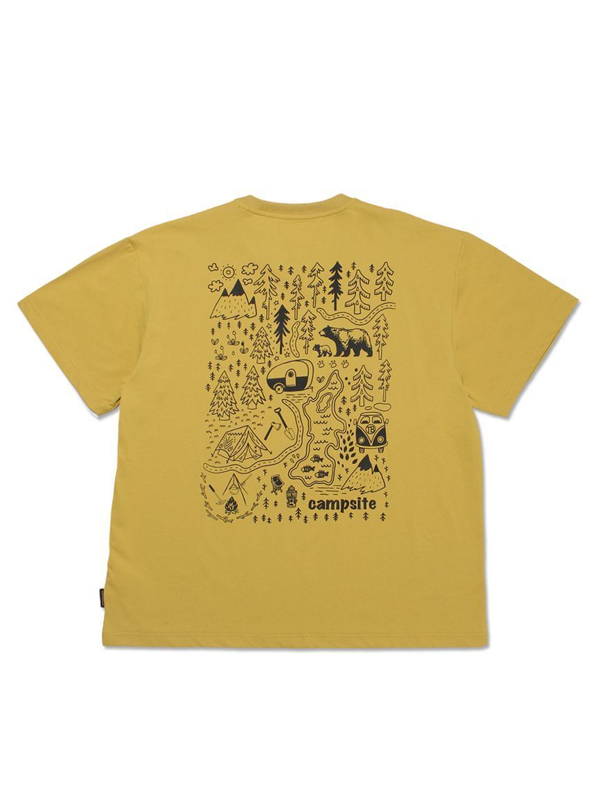 TB CAMP塗鴉T-shirt 黃
